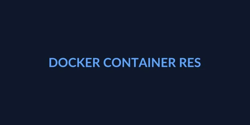 docker container restart command 사용법: 2026년 최신 버전 필수 완벽 가이드 7단계 총정리 1 docker container restart command - docker container restart command