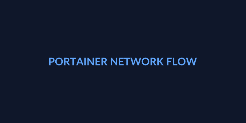portainer network flow