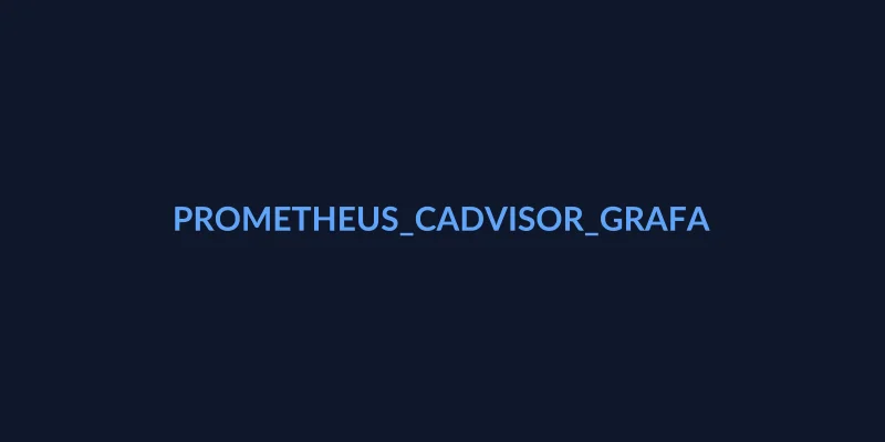 Docker 메모리 누수 - prometheus_cadvisor_grafana_flow